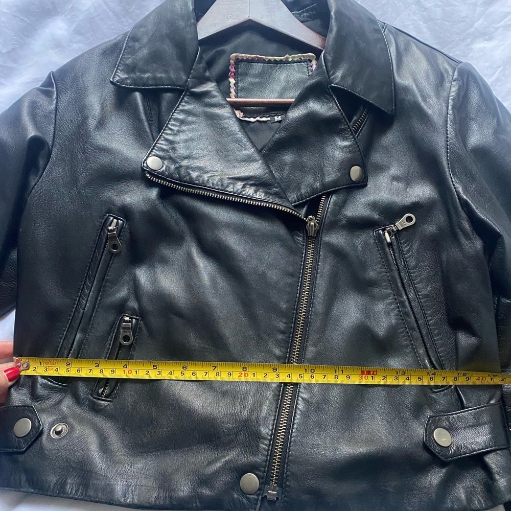 D’arcy leather moto jacket - Picture 5 of 9